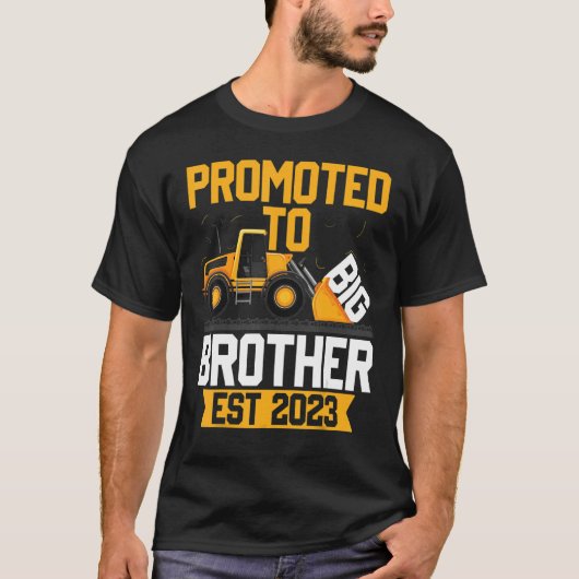 ビッグBro 2023に昇進ビッグBrotにレベルアップ Tシャツ (正面)
