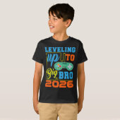 ビッグBro 2026ビデオゲーム妊娠Rまでレベリング Tシャツ (正面フル)