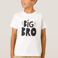 ビッグBRO Tシャツモダンおもしろいchunky はっきりした scandiタイプ