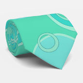 ビッグBubblegumバブルいたるところでティール(緑がかった色)ありがとう ネクタイ (ロール)