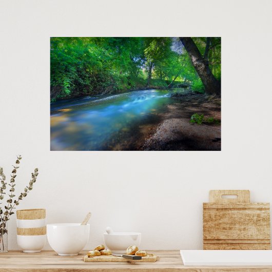 ビッグChicoクリーク ポスター (キッチン)