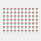 ビッグCrocクリスマスラッピング紙シート ラッピングペーパーシート (正面)