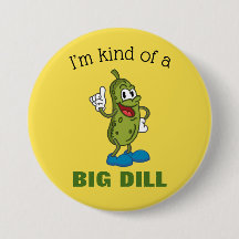 ビッグDill Pickle Punボタン