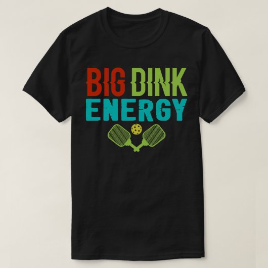 ビッグDinkエナジー漬物 Tシャツ (デザイン正面)