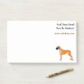 ビッグFawnグレートDaneブロック ポストイット (デスク)