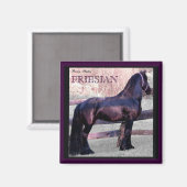 ビッグFriesian馬マグネット2 マグネット (正面/裏面)