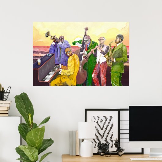 **ビッグJAzz帯** ポスター (ホームオフィス)