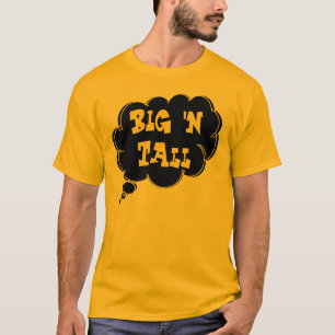 ビッグ'NトールT型by dalDesignNZ (S-6XL) Tシャツ