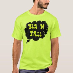 ビッグ'NトールT型by dalDesignNZ (S-6XL) Tシャツ