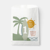 "ビッグONE"サーフボード海ファーストバースデーパーティー フェイバーバッグ (正面)