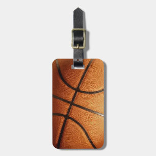 ビッグPinceオレンジ色のバスケットボール、ラゲージタグ ラゲッジタグ