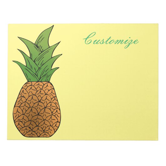 ビッグPineapple Thunder_Cove Thunder_Cove ノートパッド (正面)