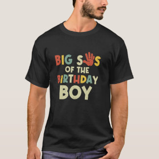 ビッグSisの誕生日少年ハイ5歳Bda Tシャツ