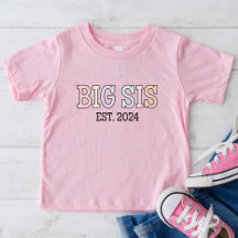 ビッグSis Est 2024シャツ |ベビー発表