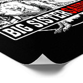 ビッグSistersaurus Tレックス恐竜おもしろいSaurus ポスター (角)