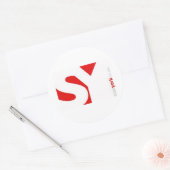 ビッグSY ラウンドシール (封筒)