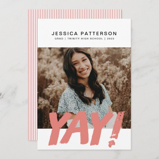 ビッグYAY大学院 案内状 (正面/裏面)