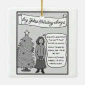 ビッグYikesオーナメント: O Tanenbaum セラミックオーナメント (裏面)