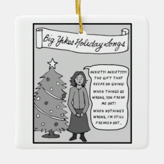 ビッグYikesオーナメント: O Tanenbaum セラミックオーナメント