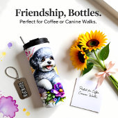 ビッコンフリーズのカラフルフローラの喜び タンブラー