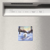 ビッコンフリーズ雪のクリスマスを許す マグネット (インサイチュ (食洗機))