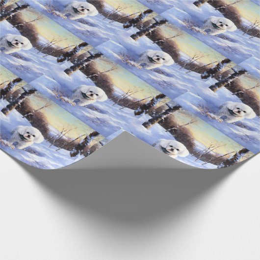 ビッコンフリーズ雪のクリスマスを許す ラッピングペーパー (角)