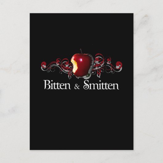 ビッテンとスミッテンのTシャツ ポストカード (正面)