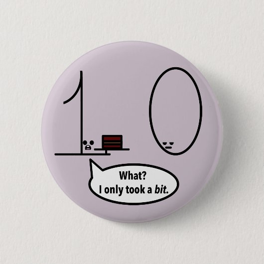 ビットだけを取りました 缶バッジ (正面)