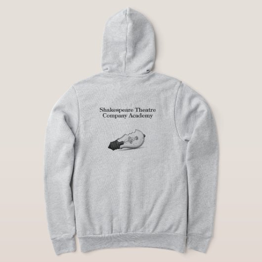 ビットにコミット パーカ (レイダウン裏面)