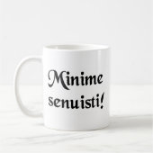 ビットを老化させませんでした! コーヒーマグカップ (左)