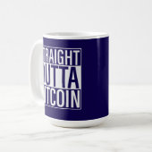 ビットコインおもしろ仮想通貨ファッション コーヒーマグカップ (正面左)