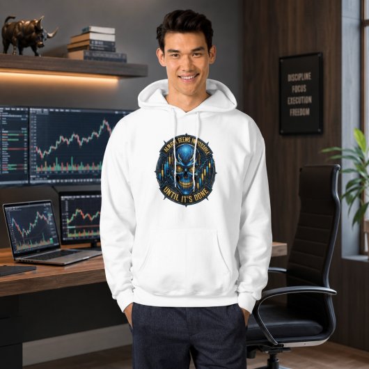 ビットコインが出来るまでいつも不可能に思える パーカ