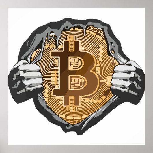 ビットコインすごいヒーロー ポスター (正面)