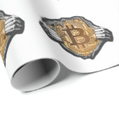 ビットコインすごいヒーロー ラッピングペーパー (ロールコーナー)