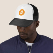 ビットコインのロゴのみ画像 – Trucker Hat キャップ (インサイチュ)