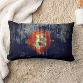 ビットコインの不屈の芸術 ランバークッション (ブランケット)