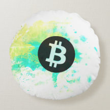ビットコインの水彩画（スタイル7 - ビットコインを積み上げる）