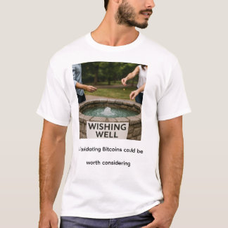 ビットコインの清算は検討する価値があるかもしれない Tシャツ