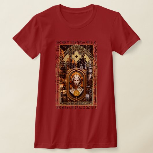ビットコインの知識 Tシャツ (レイダウン)