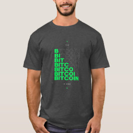 ビットコインはここにある Tシャツ