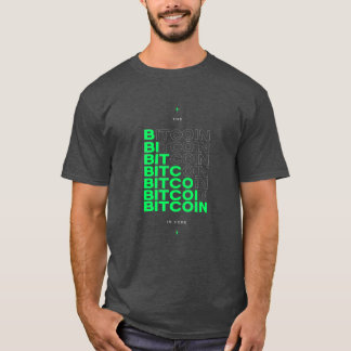 ビットコインはここにある Tシャツ