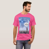 ビットコインはこちら Tシャツ (正面フル)