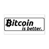 ビットコインはインクゴム印₿ ラバースタンプ (インプリント)