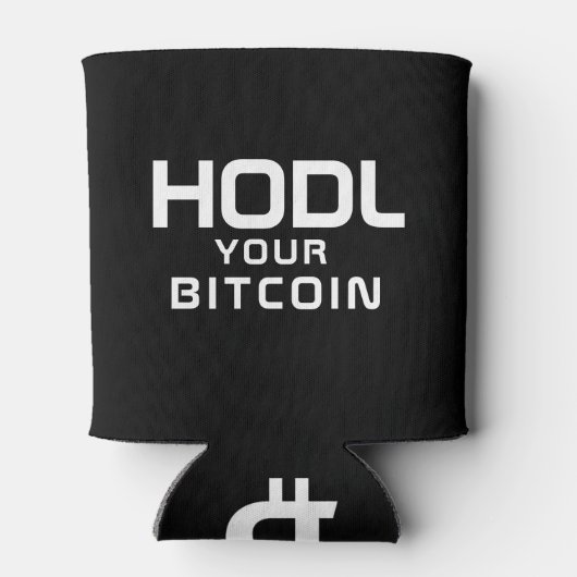 ビットコインを持ち帰る 缶クーラー (裏面)