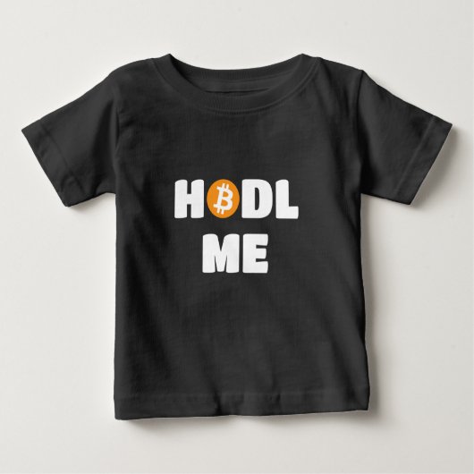 ビットコインを持ち込む ベビーTシャツ (正面)
