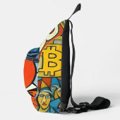 ビットコインアート スリングバッグ (右)