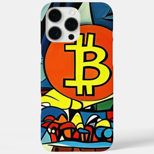 ビットコインアート Case-Mate iPhoneケース (裏面)