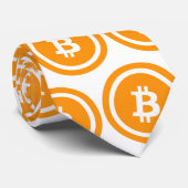 ビットコインオレンジ版 ネクタイ (ロール)
