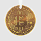 ビットコインオーナメント オーナメント (裏面)