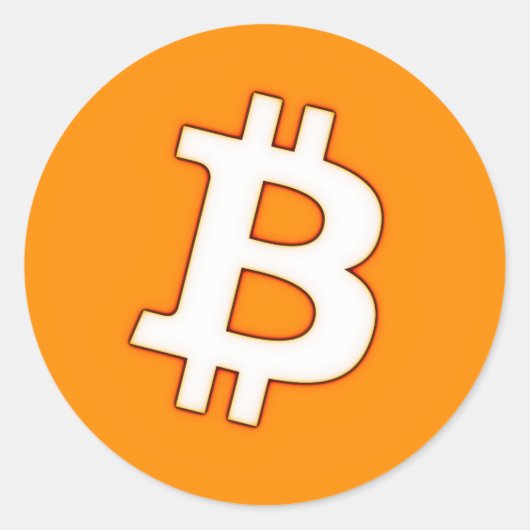 ビットコインカート ラウンドシール (正面)